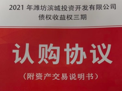 潍坊滨海城投开发有限公司债权收益权定融产品正常兑付以及违约解读